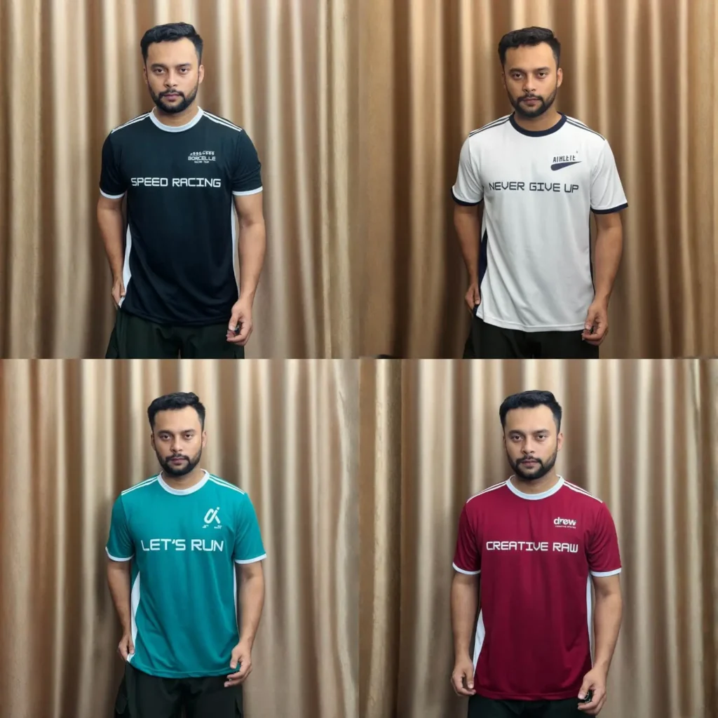 4PCS T-Shirt Combo - Style 1